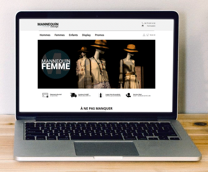 Home page du site