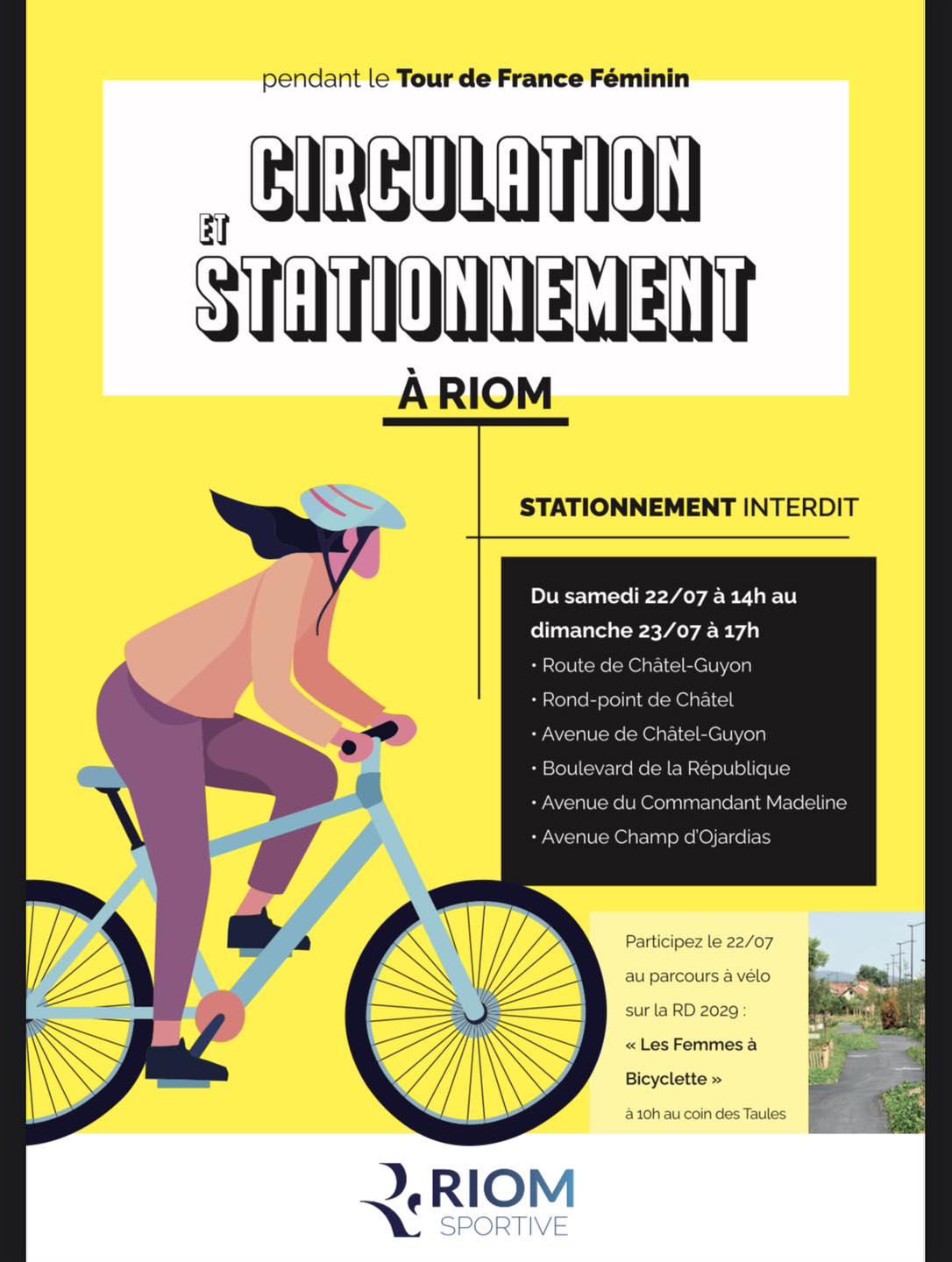 Animations Tour de France 2023- Ville de Riom