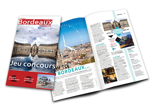 Encart presse jeu concours