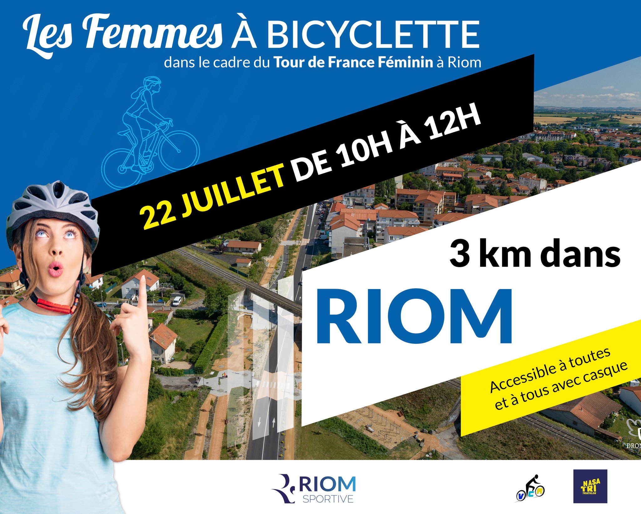 Femmes à bicyclette